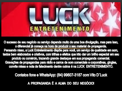 PRODUÇÃO E PROMOÇÃO DE EVENTOS