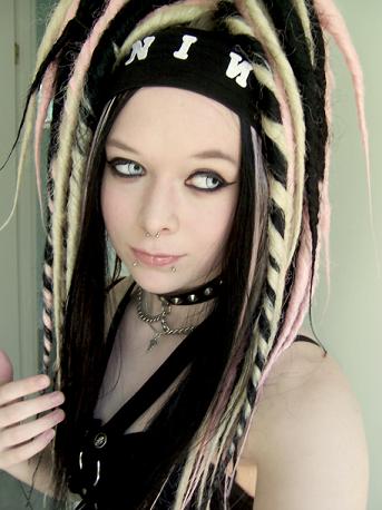 Emo Hairstyle Punk Hair Gothic Trend Style