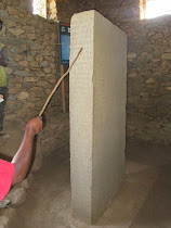 The Ezana Stone, Ethiopia's version of "The Rosetta Stone" (Aksum)