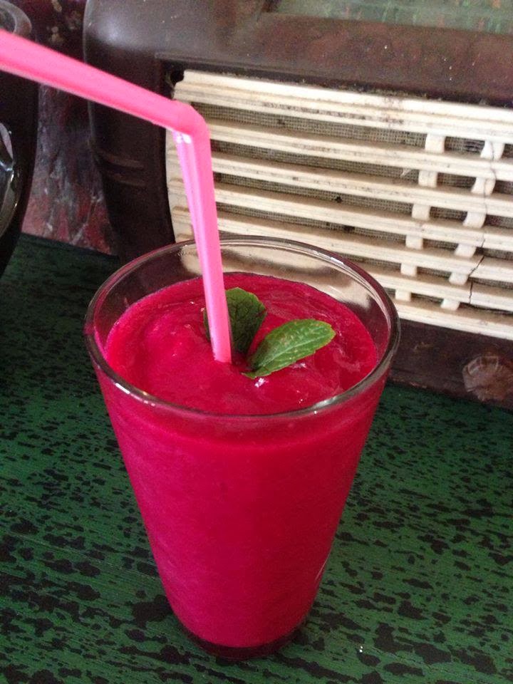 Nat's Thermomixen in the Kitchen Afternoon 'pickmeup' juice in the