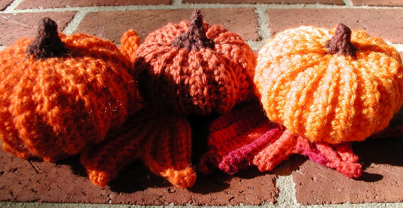 ... , and such crochet satisfaction! Much faster than the knit ones, too