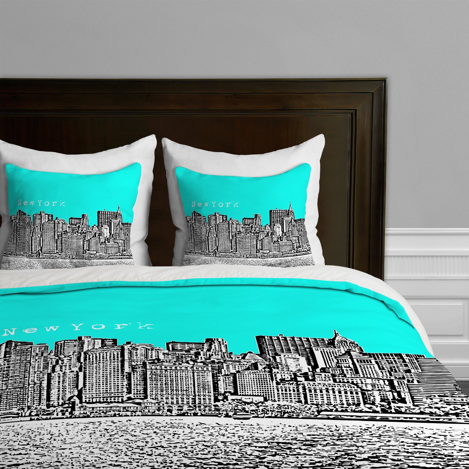 New York City Themed Skyline Comforters Sets, Bedding and Decor