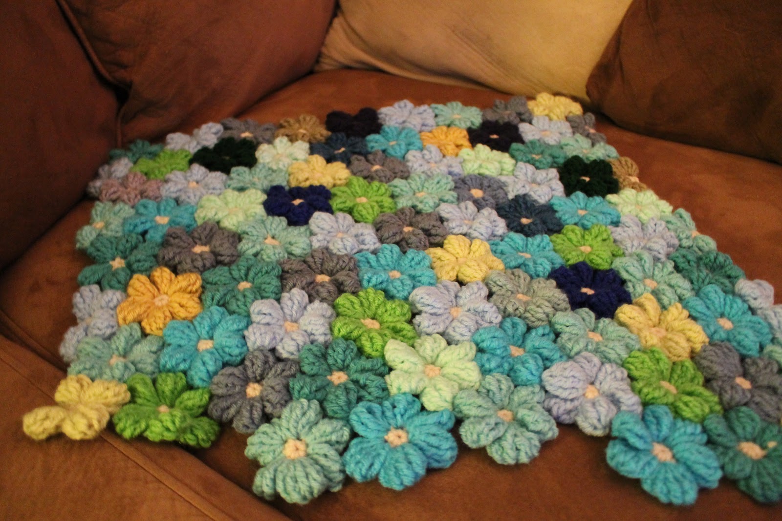 Adaly Myles Place WIP Floral Baby Blanket