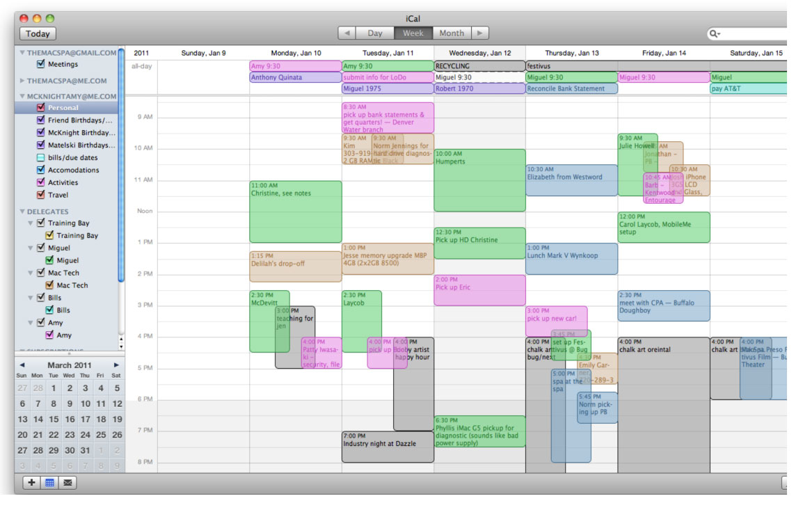 Get multiple calendars organized on your Apple devices The MacSpa