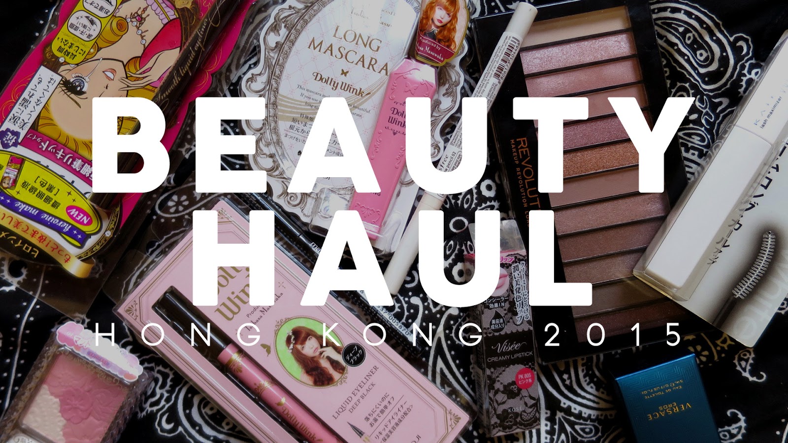 HONG KONG BEAUTY HAUL MADOKEKI makeup reviews, tutorials, and beauty