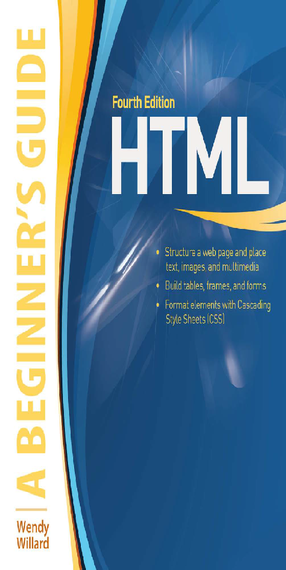 Free Computer Books Pdf: HTML: A Beginner’s Guide - Download free pdf