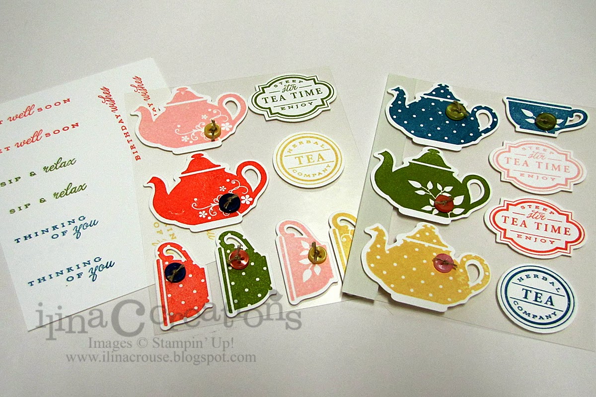 Creativity Within Tea for Two Paper Crafting kit