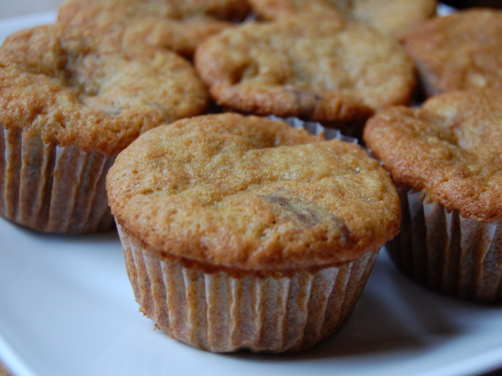 Cassie Craves Peanut Butter Cup Banana Bread Muffins