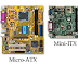 Form Factor/ Karakter Motherboard