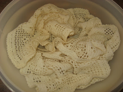 How to Clean a Crocheted Doily