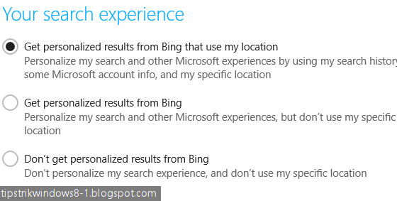 cara mengatur bing smart search di windows 8.1 cara mengatur bing smart search di windows 8.1