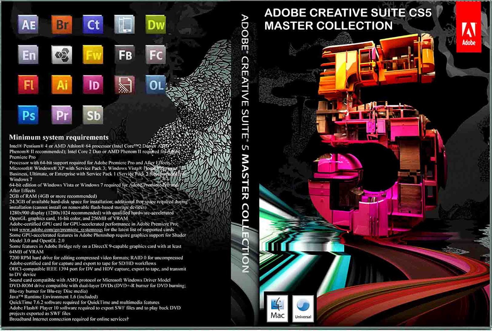 Adobe Creative Suite 3 Master Collection mac