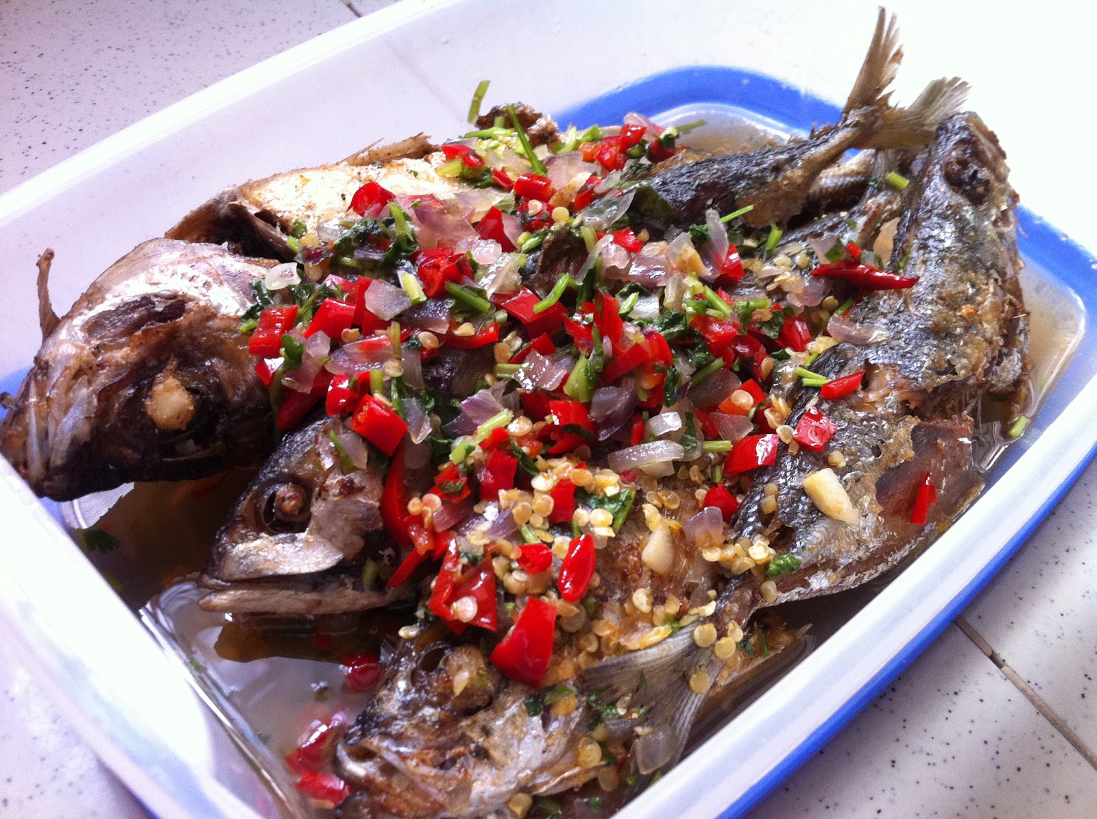 Kitchen Conjugations: Thai Fried Fish