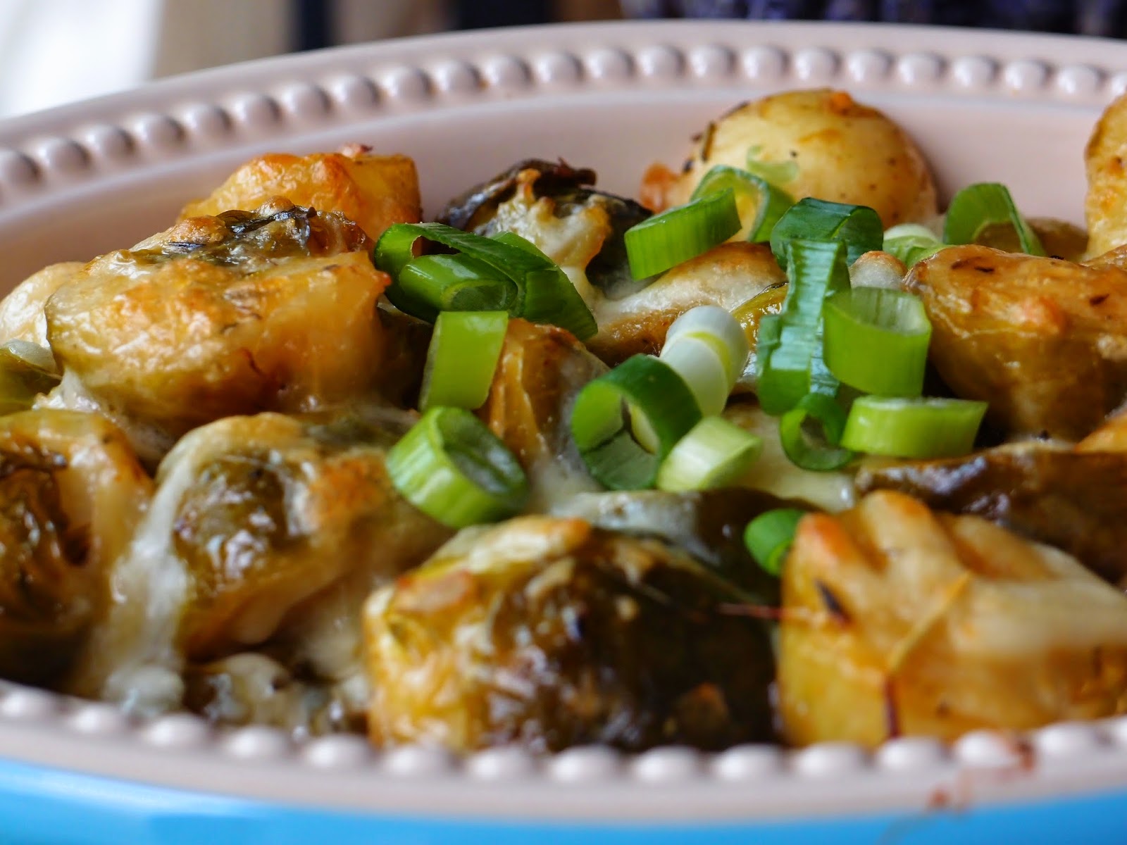 The VegHog Brussels sprout and potato bake