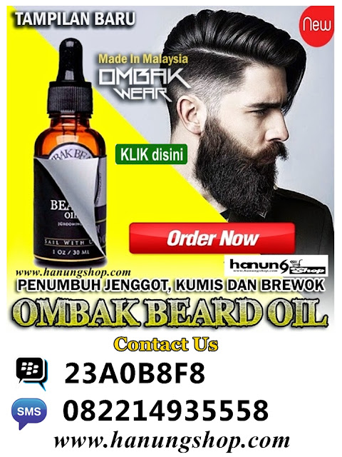 Ombak Beard Oil Serum Penumbuh Kumis, Jambang, Jenggot