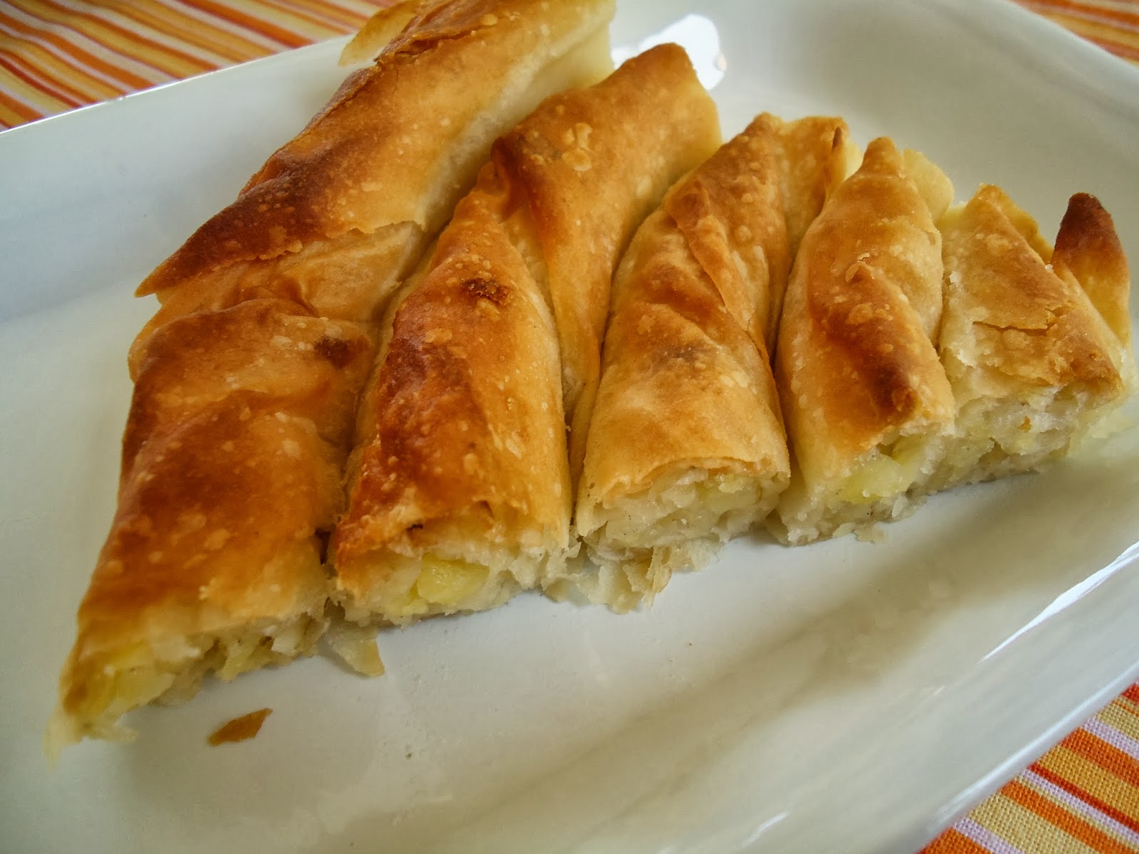 PATATESLİPATLICANLI BÖREK VE RULO PASTA