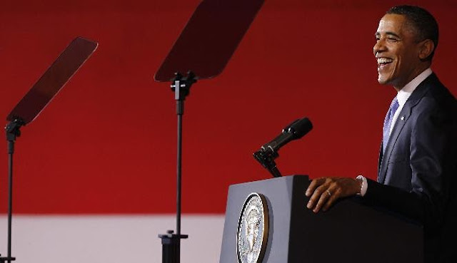 Presiden Obama di kampus Universitas Indonesia (UI)