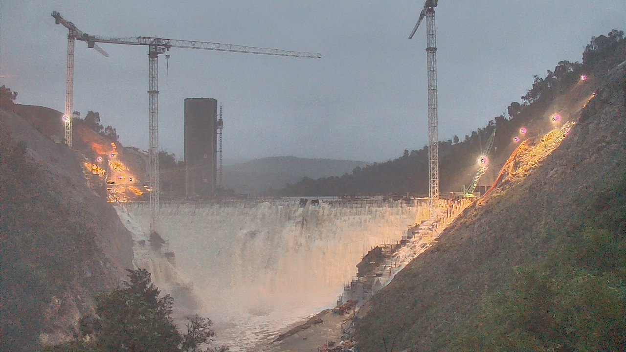 kae's bloodnut blog Cotter Dam, ACT, construction site live cam