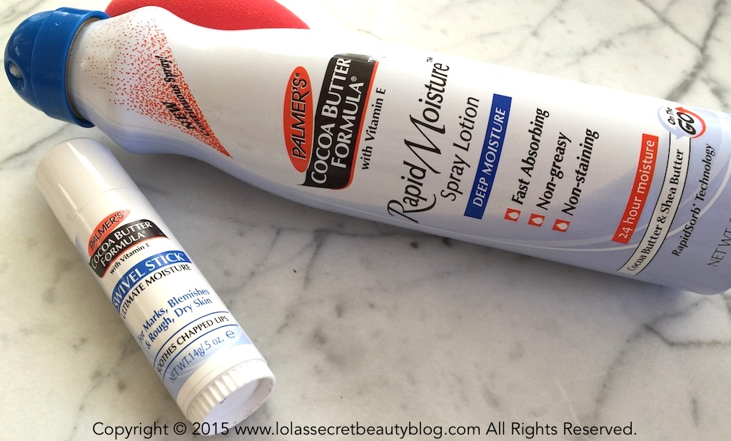lola's secret beauty blog Palmer's Cocoa Butter Formula Rapid Moisture
