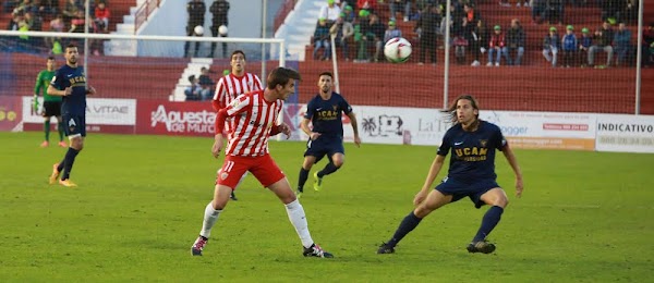 El UCAM Murcia gana al Almería B (2-0)