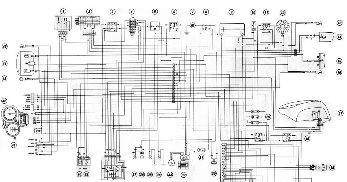 2000 Ducati St2 Wiring Diagram 2000 ducati st4 complete electrical wiring diagram all 2000 Ducati St2 Wiring Diagram 2000 ducati st4 complete electrical wiring diagram all