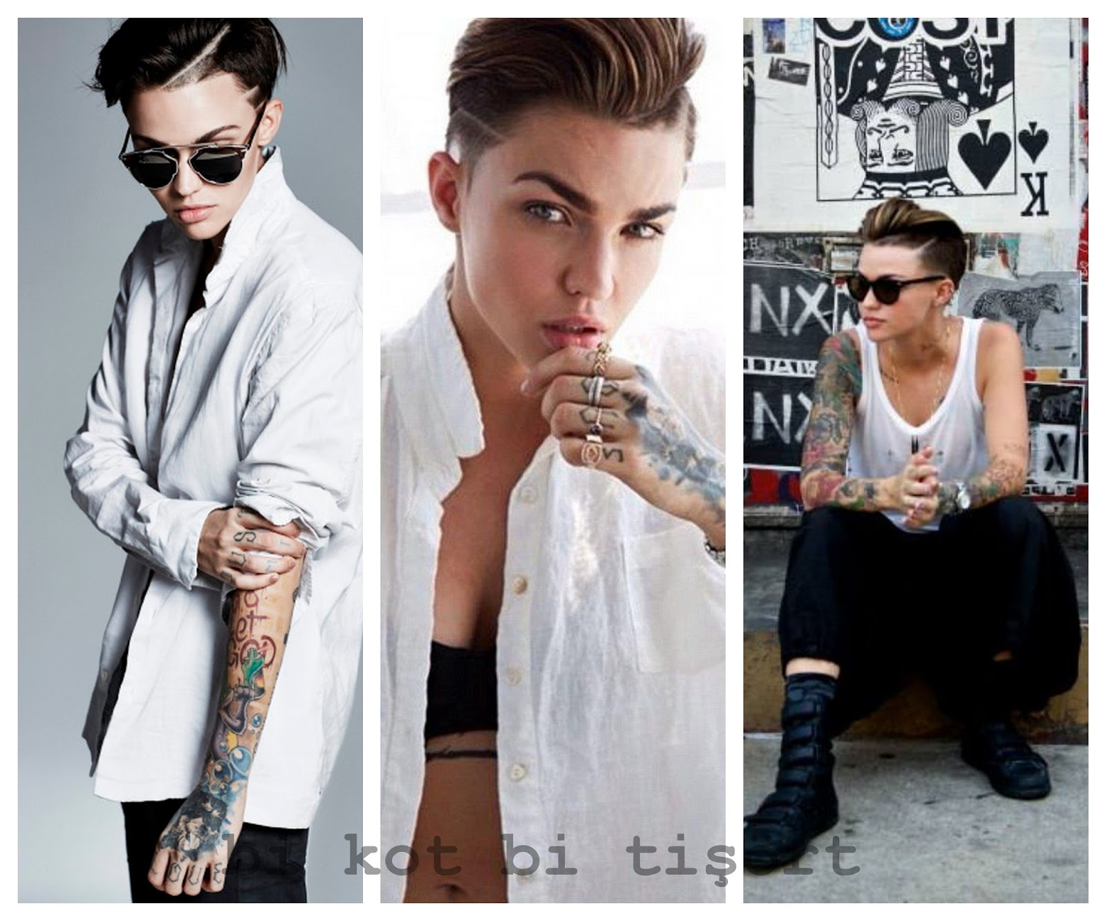 Bi Kot Bi Tişört Stil İncelemesi Ruby Rose