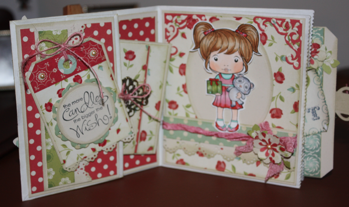 Creations by SAZ Paper Bag Birthday Card