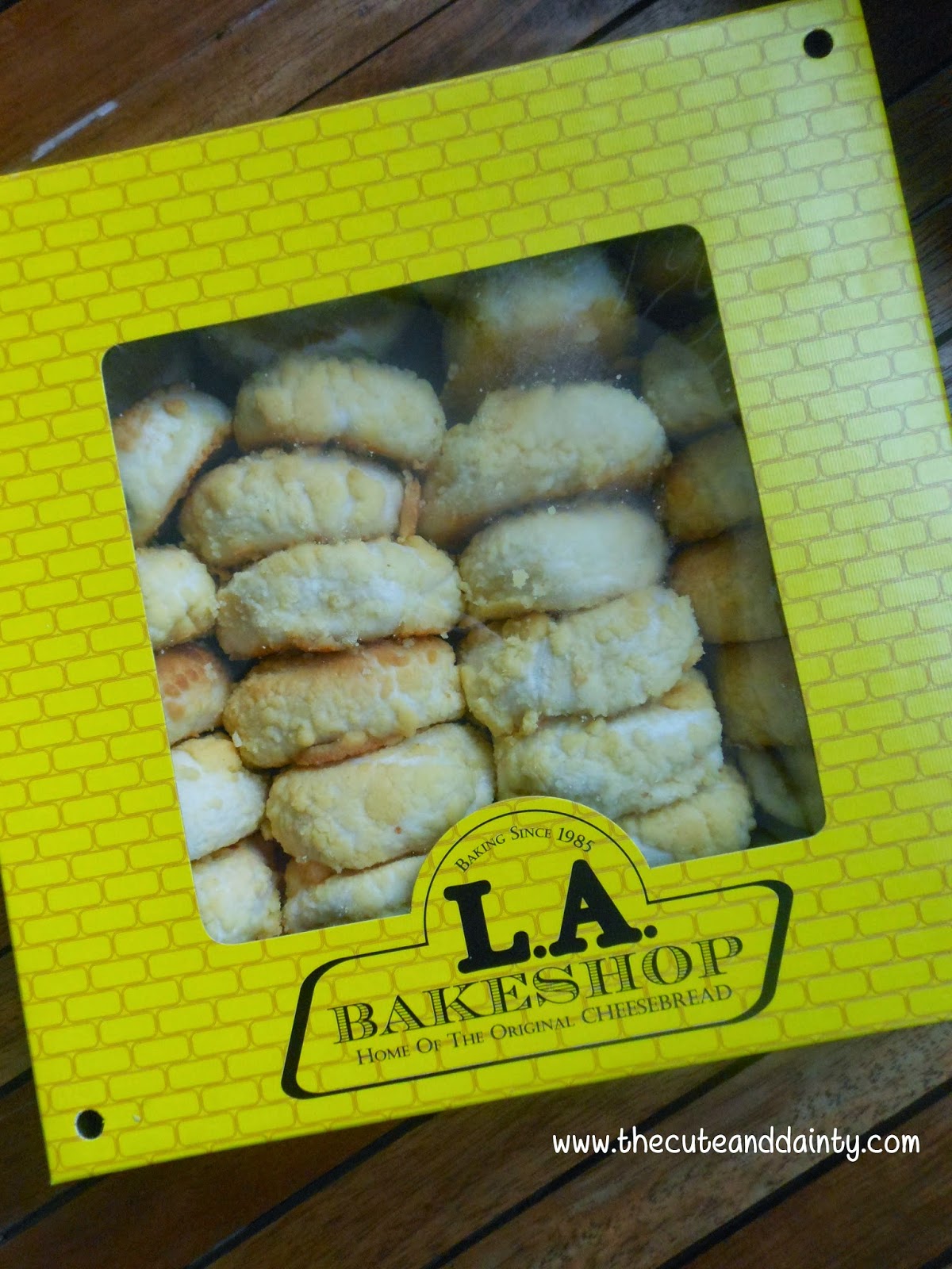 Food Getaway L.A. Cheese Bread Cute and Dainty