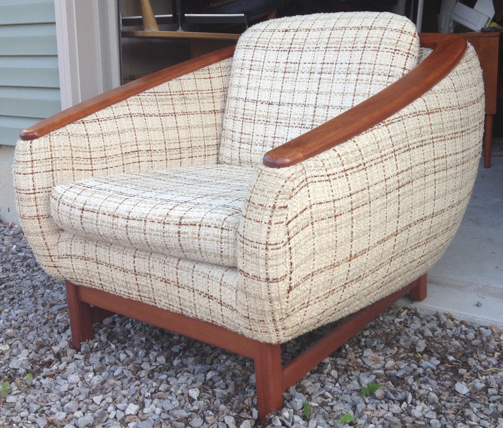 time capsule now sold vintage teak lounge chair danish modern style