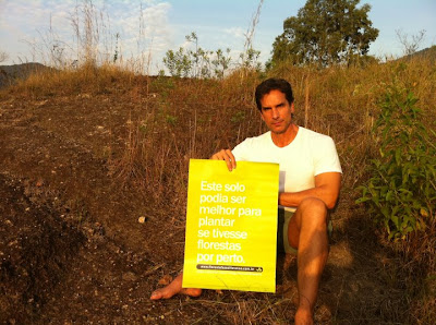 o ator Victor Fasano apóia a campanha #florestafazadiferenca em defesa do Código Florestal