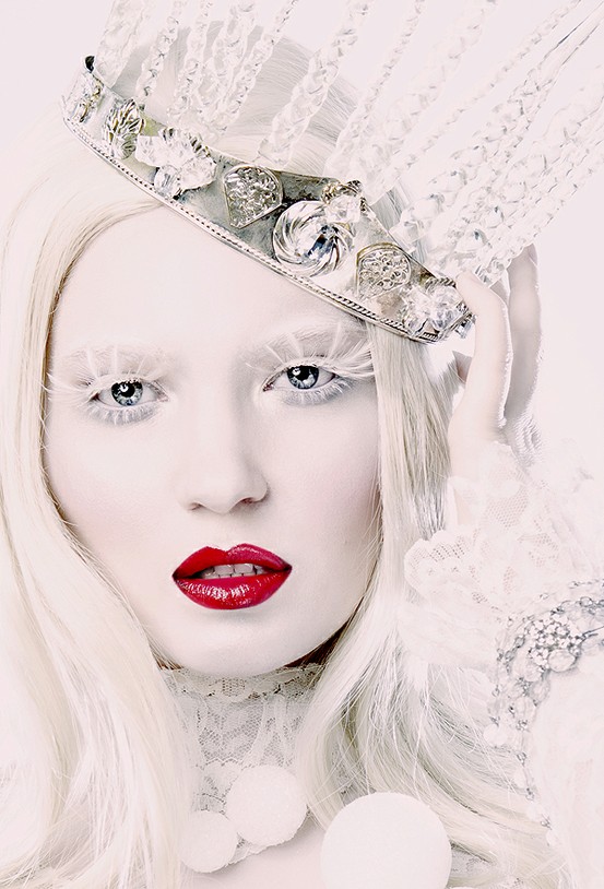 White Face Makeup Halloween The white queen! - White Halloween Makeup White Face Makeup Halloween The white queen! - White Halloween Makeup