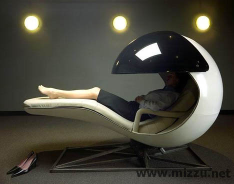 Tempat Tidur Unik Bertema Futuristik! Tempat Tidur Unik Bertema Futuristik!