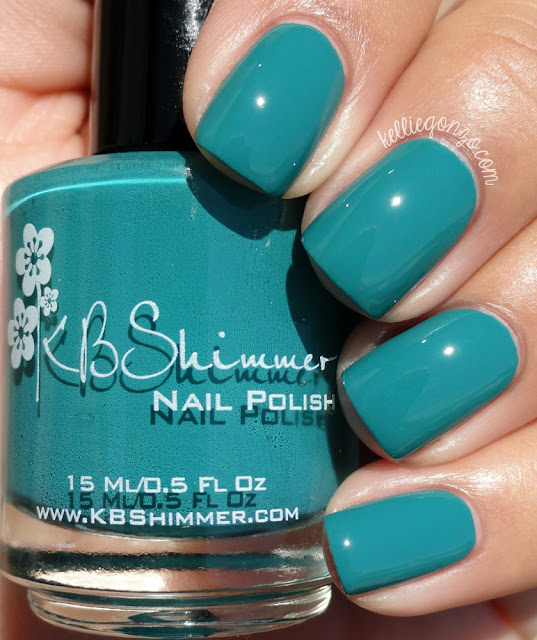 KBShimmer Teal It To My Heart