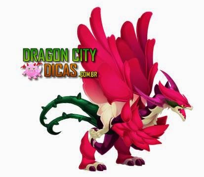 Dragão Rosa Vermelha Dragão Rosa Vermelha