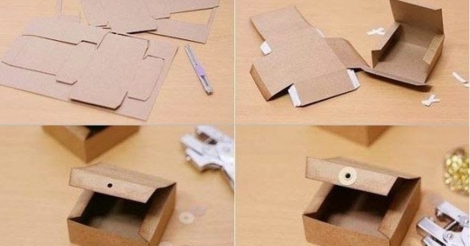 DIY Gift Box from Cardboard - The Idea King