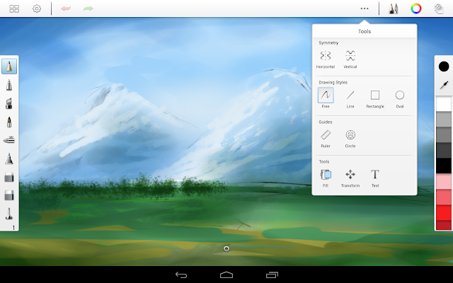 SketchBook Pro app Screenshoot