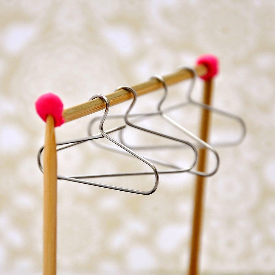 DIY From Paper Clips to Mini Hangers Agus Blog