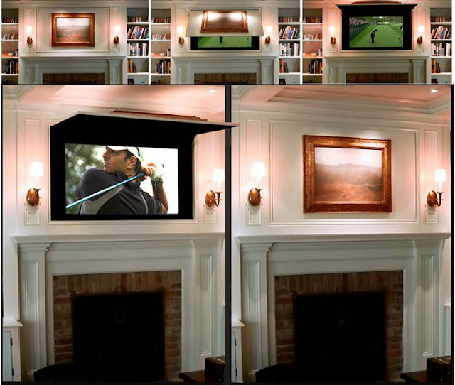 Hidden Tv Cabinet With Tvcoverups Creative Solutions For Tv Using