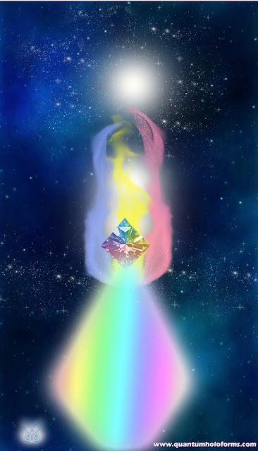 Cristales Atlantes. Cristal+arcoiris