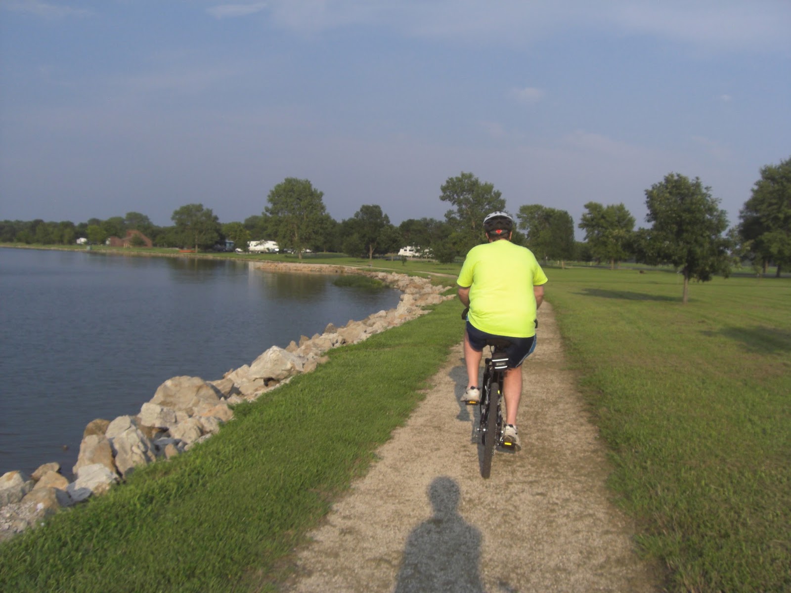 Just Keep Pedaling Melvern Lake Outlet Park Take 2!