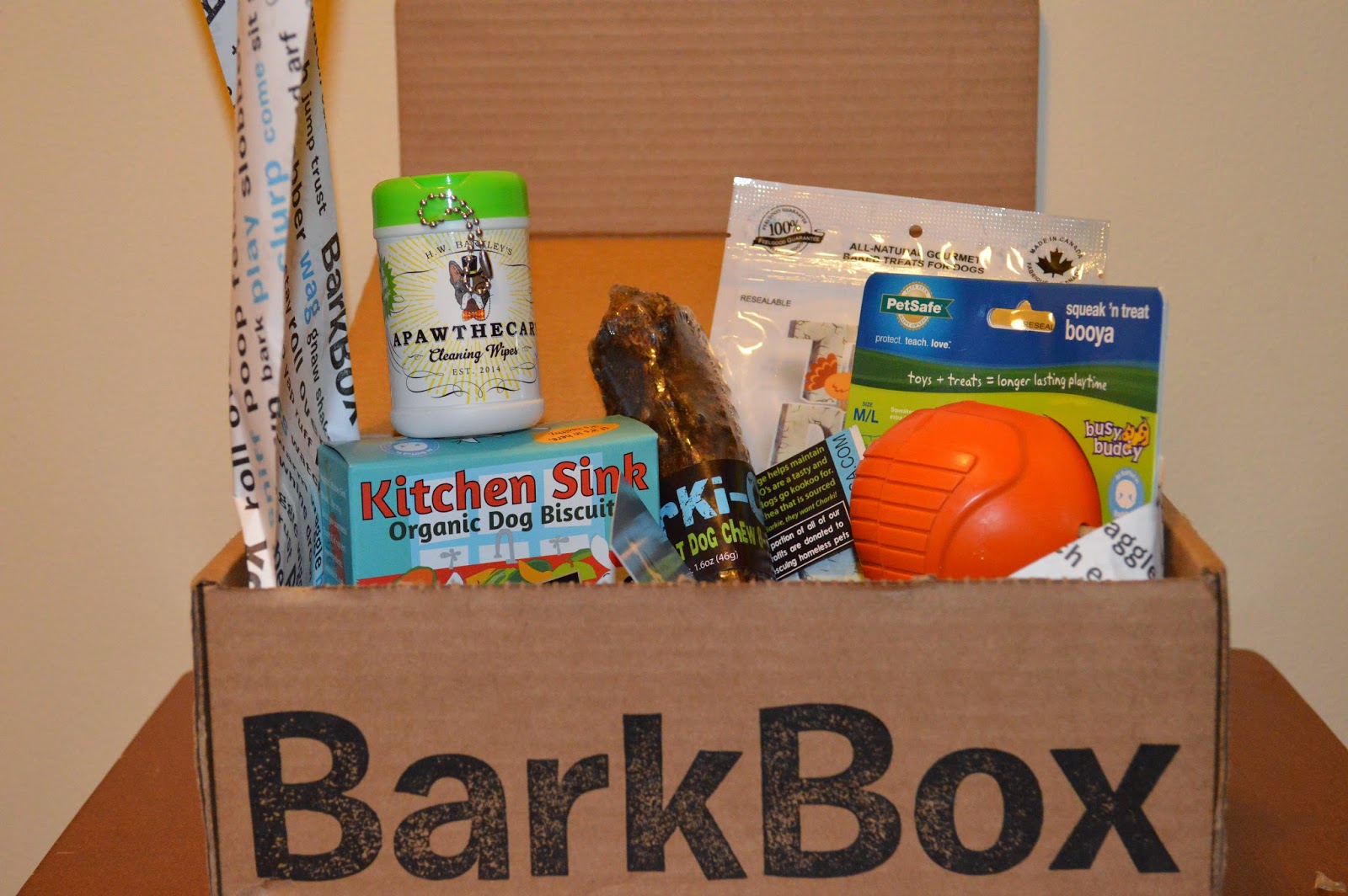 My Rotten Dogs November 2014 BarkBox Review