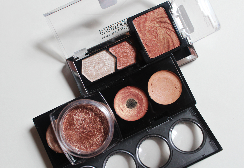 In My Stash Rose Gold Eyeshadows