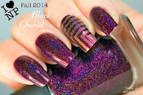 Black Orchid - ILNP Fall 2014 collection swatch