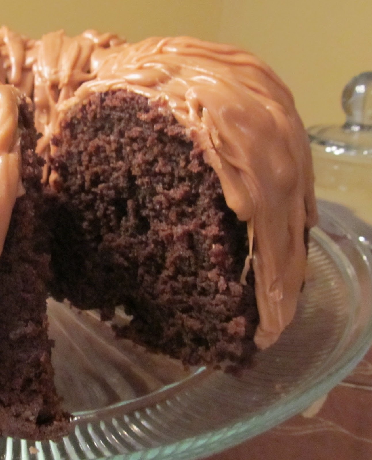 Home Cookin recipes Chocolate Brownie Bundt Cake