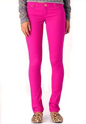hot pink jeans womens