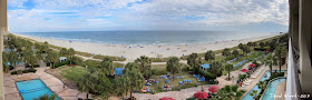 view of myrtle beach from hotel