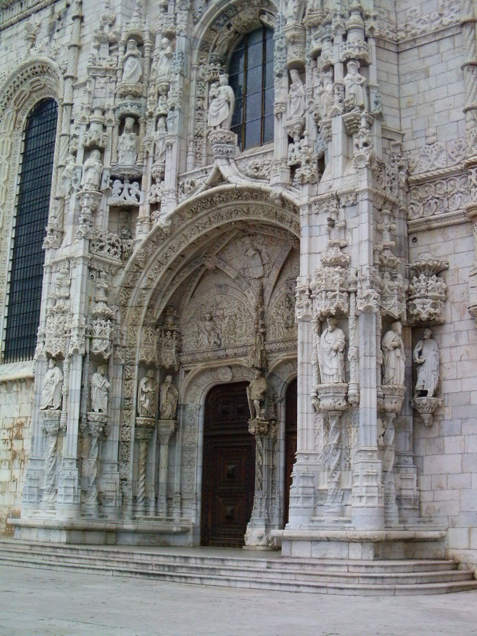 Conjunto de fotos do mosteiro dos Jerónimos, belem, portugal