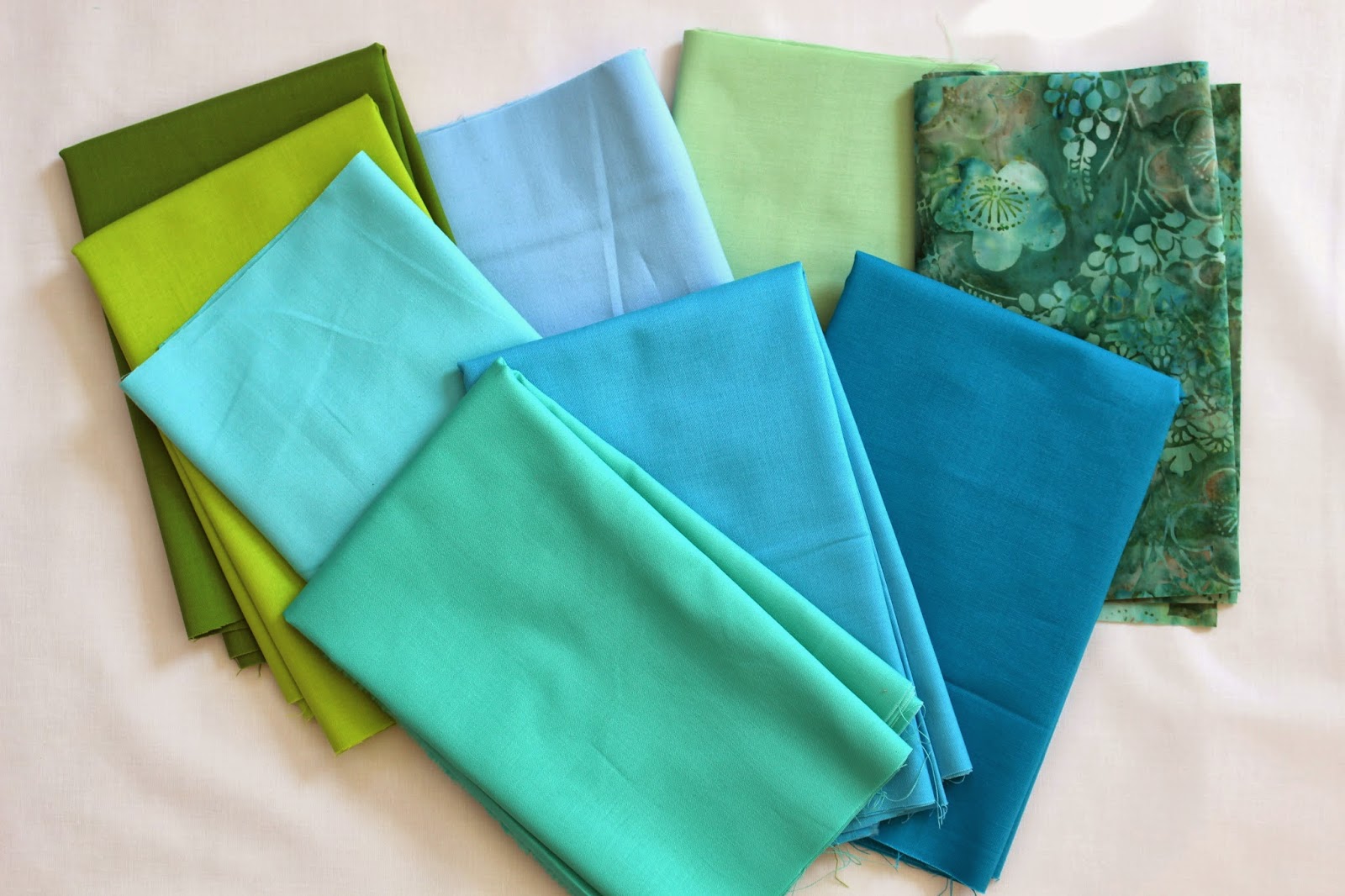 Selvage Blog: Thinking About a Sea-Glass Quilt