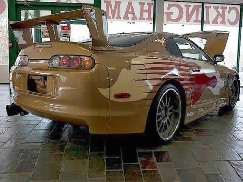2 fast 2 furious gold supra