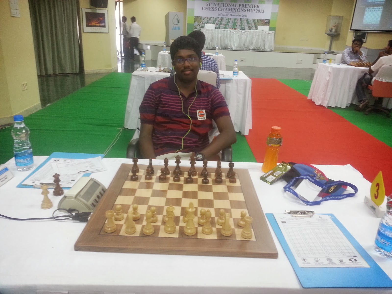 Chess World Cup round 2 : Sasi, Adhiban Draw